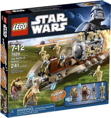 Vista 4 de LEGO Star Wars The Battle of Naboo 7929, juguete para construir