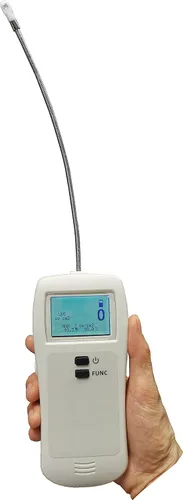 Vista 5 de Medidor de poder ultravioleta UVC del metro de luz UVC con cuello de cisne flexible de 9 pulgadas para la lámpara de 254nm, 220-280 nm