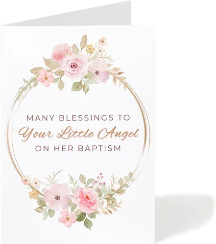 Vista 7 de M Market On Mainstreet Christian Faith Milestone - Tarjeta de felicitación de 5 x 7 pulgadas con sobre, fabricada en los Estados Unidos
