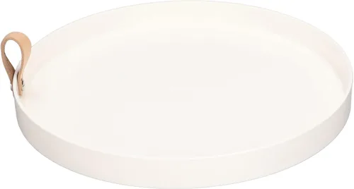 Vista 3 de Keenso Plato para joyas, elegante bandeja de cepillo de pelo de ABS para tocador, botella de perfume, 1 paquete