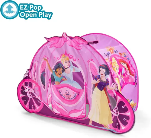 Vista 5 de Playhut, tienda para jugar con carruaje de princesas de Disney