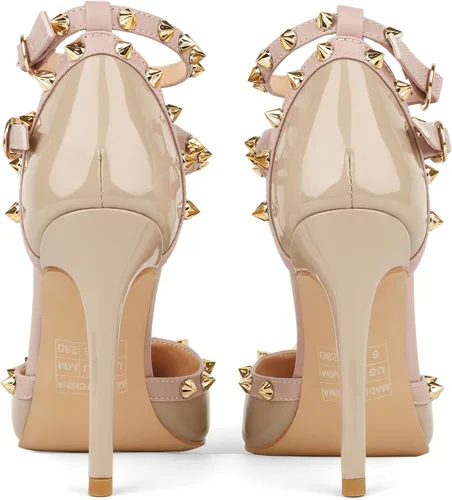 Vista 4 de Tacones con correa de tobillo para mujer