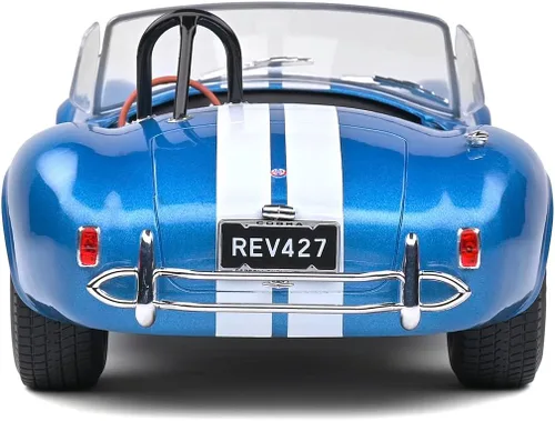 Vista 6 de Solido 421183910 AC Cobra MKII 427 (1965) Otra licencia Mk II modelo juguete, azul metálico, escala 1:18