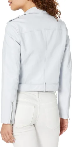 Vista 3 de Levi's Women's Belted Faux Leather Moto Jacket (Regular & Plus Size)