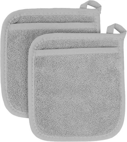 Vista 13 de RITZ Terry Pocket Mitt & Hot Pad: Unparalleled Heat Resistant, Durable 100% Cotton – Ergonomically Designed for Optimal Grip – Easy-Care Machine