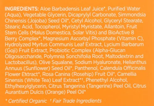 Vista 4 de Andalou Naturals Crema facial Probiotic C Renewal 1.7 fl oz, 1.7 Fl Oz