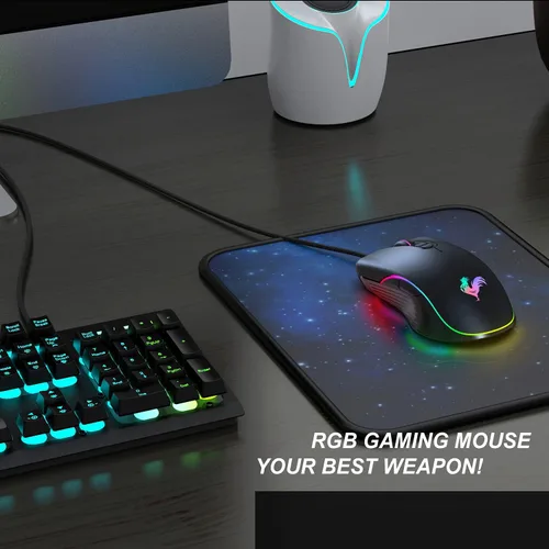 Vista 5 de EvenGaming Ratón para juegos D1 de alto rendimiento