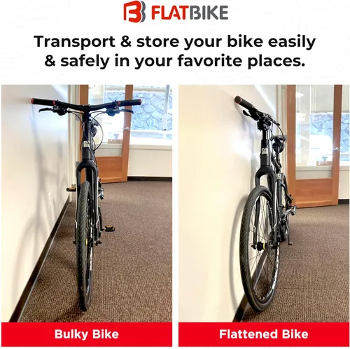 Vista 10 de Tallo plegable de bicicleta – THINstem – Vástago plegable para manillar MTB y carretera – Vástago de bicicleta ajustable para almacenamiento