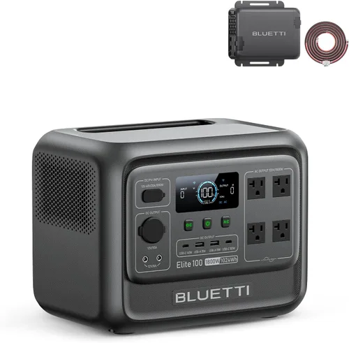Vista 14 de BLUETTI Elite 100 mini estación eléctrica portátil para acampar 1004.8Wh