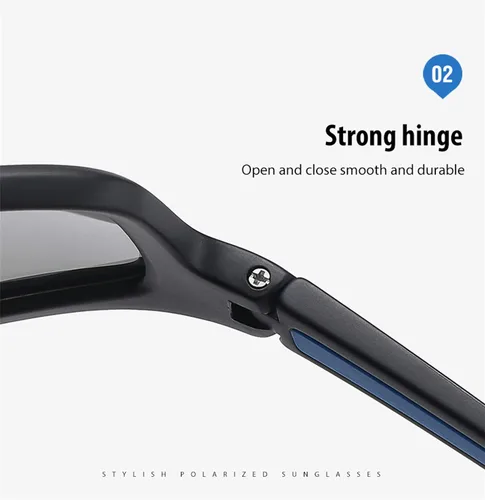 Vista 5 de Gafas de lectura bifocales fotocrómicas de transición para ciclismo para hombres y mujeres, gafas de sol deportivas cuadradas negras