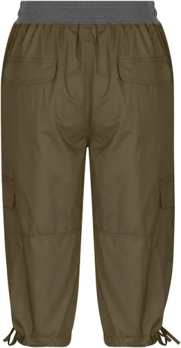 Vista 37 de Pantalones capri tipo cargo para mujer, ligeros, de secado rápido, atléticos, para verano, casuales, con bolsillos