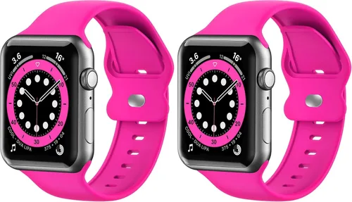 Vista 8 de Correas mejoradas compatibles con Apple Watch Band de 1.496 in, 1.575 in, 1.614 in, 1.654 in, 1.732 in, 1.772 in, para mujeres y hombres, correa