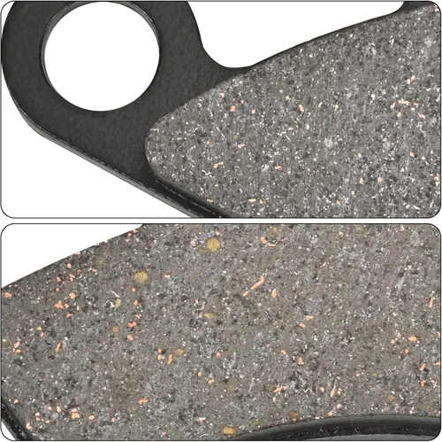 Vista 4 de Pastillas de freno delanteras y traseras compatibles con Polaris Sportsman 335 400 500 4X4 Scrambler 400 500 Diesel 455 Trail Blazer 400 250 Xplorer