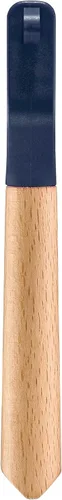 Vista 5 de Opinel - Pelador T-DUO - Mango de madera de haya - Doble hoja de acero inoxidable - Pelador de verduras, preparación de Juliennes - Ideal para Azul