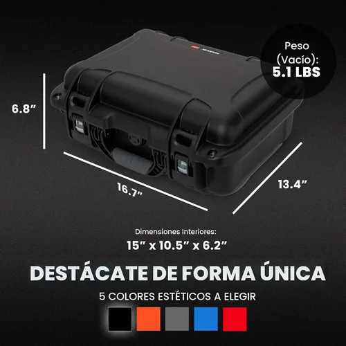 Vista 5 de Nanuk 920 - Caja rígida impermeable Negro