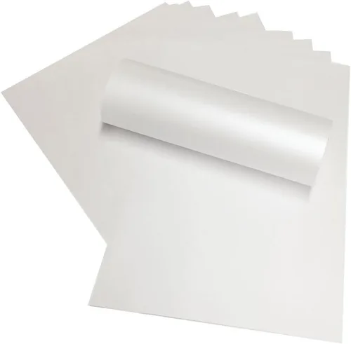 Vista 2 de 10 papel brillante A4 blanco nacarado de 4.23 oz/m² de doble cara apto para impresoras de inyección de tinta y láser Papel de perlas blancas