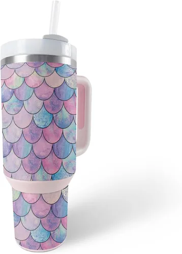 Vista 6 de MightySkins Skin - Vaso de vinilo compatible con Stanley The Quencher H2.0 FlowState de 40 onzas, vida útil, protectora, duradera y única, fácil