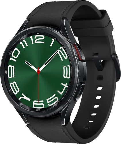 Vista 5 de Samsung Galaxy Watch 6 Classic 43mm, reloj inteligente con bisel giratorio, rastreador de fitness, coaching avanzado del sueño, monitor cardíaco