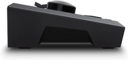 Vista 7 de M-GAME Mezclador de interfaz de audio USB Solo para transmisión y juegos con micrófono XLR, entrada óptica, Voice FX, muestreador, luces y software