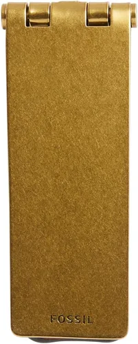 Vista 2 de Fossil Leather Leather Wrapped Hinged Money Clip