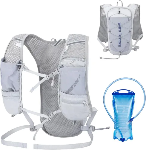 Vista 15 de Azarxis Hiking Hydration Pack 5L Running Backpack Daypack Vest with 2L Water Bladder for Women Men Cycling Biking Trail Race