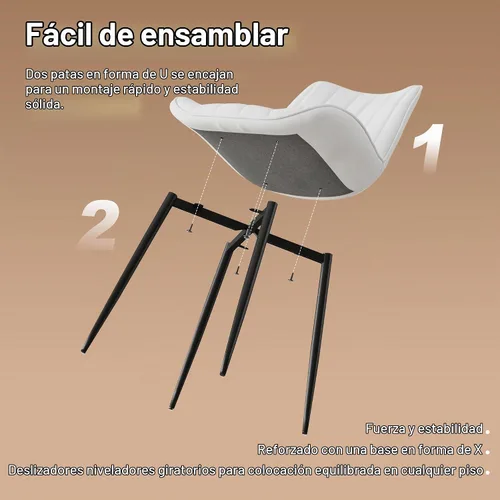 Vista 6 de VECELO Juego de mesa de comedor de 3 piezas, mesa de cocina redonda con 2 sillas tapizadas de terciopelo, diseño de ahorro de espacio para Marrón