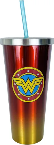 Vista 13 de Spoontiques A Christmas Story - Vaso de acero inoxidable, 24 onzas, taza de viaje aislada de doble pared con popote
