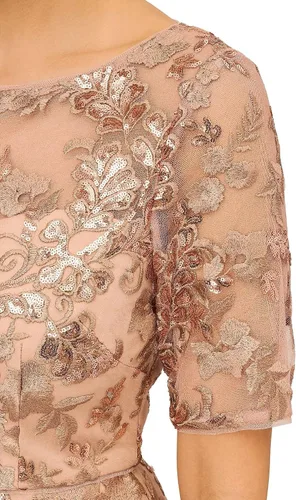 Vista 4 de Adrianna Papell Vestido bordado de lentejuelas para mujer