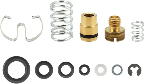 Vista 3 de Kit de reparación de carbohidratos para Yamaha Moto 4 YFM250 YFM 250 1989-1991 (1989 1990 1991) carburador