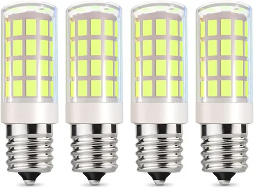 Vista 8 de Luz para horno de microondas, bombilla LED E17, base T7, 4 W (equivalente a halógeno de 40 W) sobre encimera, hornos de microondas de 120 V, pieza
