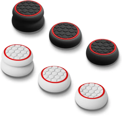 Vista 14 de Thumb Grips Caps Performance Joystick Cover Controller for CQC FPS Games, Compatible with PS5, PS4, Xbox Series X/S,Xbox One,Switch Pro,3Pairs(6pcs)