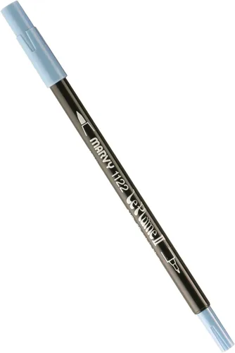 Vista 36 de Uchida 1122-C-3 Marvy Extra Fine Tip Le Plume II Rotulador de doble punta, azul