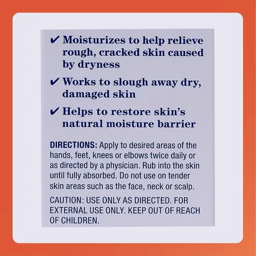 Vista 7 de Rugby Urea 20% Crema Hidratante Intensiva - Crema de urea para pies, manos, rodillas y codos - Crema de fuerza intensiva de urea al 20% - 3 onzas