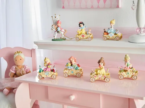 Vista 7 de Precious Moments Disney Figurina de Desfile de Cumpleaños – Blancanieves Edad 1 – Coleccionable de Regalo para el Primer Cumpleaños de Bebé Niña