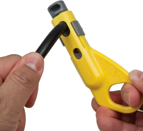 Vista 3 de Klein Tools VDV110-095 Pelador de cable coaxial radial