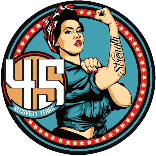 Vista 48 de Sobriety Coin – Rosie Strength Tattoo Recovery AA Chip, medallón de alta resistencia, regalo perfecto para cualquier persona en recuperación