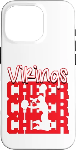 Vista 20 de Vikings Cheer Back to School Cheerleading Spirit R Case for iPhone 16