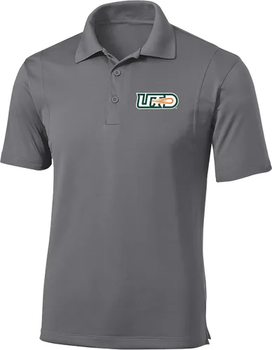 Vista 76 de Polo atlético de micro piqué NCAA para hombre Prime con cuello propio