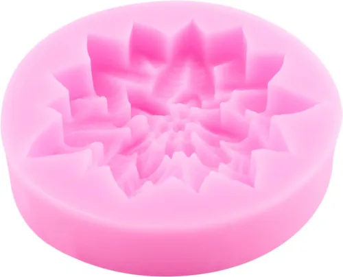 Vista 5 de Mujiang Moldes de silicona para lámpara de calle, moldes de flores de Pascua de Navidad para decoración de pasteles, decoración de cupcakes