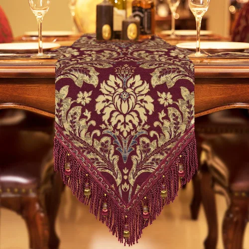Vista 11 de Loom and Mill Juego de 4 Manteles Individuales de Damasco de Lujo, Manteles Individuales de Mesa Jacquard Beige Antideslizantes para Hogar Cocina