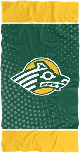 Vista 63 de LOGOVISION Manta Abilene Christian University, 30x60 Logo Dots CottonFront/PolyBackBeachTowel