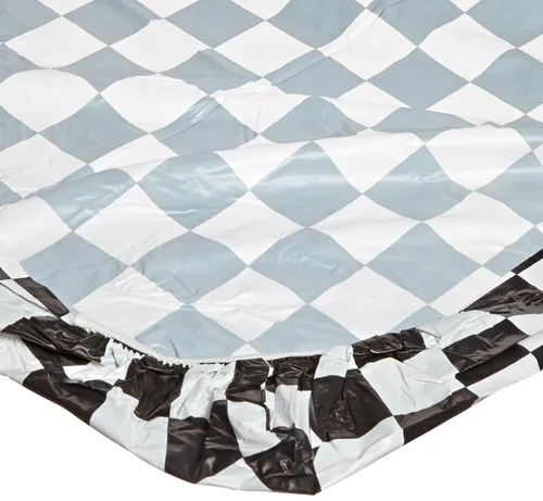 Vista 40 de Cubierta para mesa redonda Kwik-Cover, 24", Verde, 100