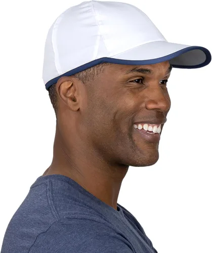 Vista 14 de TrailHeads Sombrero de verano para correr con protección UPF 50 de secado rápido para hombre Negro