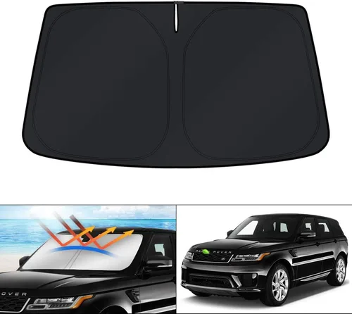 Vista 78 de KUST Parasol para parabrisas para BMW X1 F48 2016, 2017, 2018, 2019, 2020, 2021, 2022, accesorios de ajuste personalizado, parasol plegable