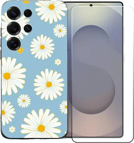 Vista 14 de Funda de TPU para UIOUOR I25 Ultra + HD de vidrio templado, carcasa de silicona para parachoques trasero – 9 dureza anti-arañazos protector de Bst1