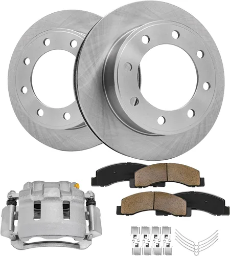 Vista 51 de Detroit Axle - 4 rotores de freno para Ford 1994-2004 Mustang, rotores de freno de disco delanteros y traseros 1995 1996 1997 1998 1999 2000 2001