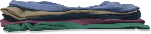 Vista 2 de Paquete de 5 camisetas sin mangas para mujer, para uso diario, con espalda cruzada