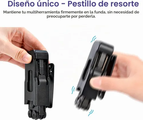 Vista 3 de iGuerburn - Funda de rotación de 360° para LEATHERMAN Wave & Wave +