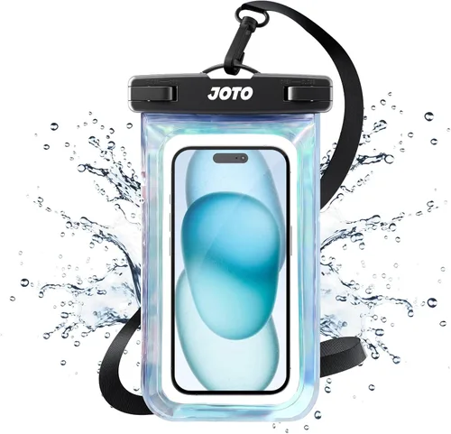 Vista 20 de JOTO Funda universal impermeable de hasta 7 pulgadas para iPhone 17 Air 16 15 14 13 12 11 Plus Pro Max, IPX8 bolsa seca para teléfono celular XR X