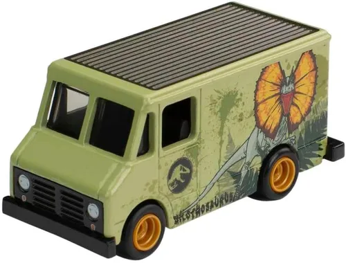 Vista 3 de Hot Wheels Vehículo medic de combate para niños de 3 años en adelante y coleccionistas de autos de juguete clásicos, con nuevos castings y temas